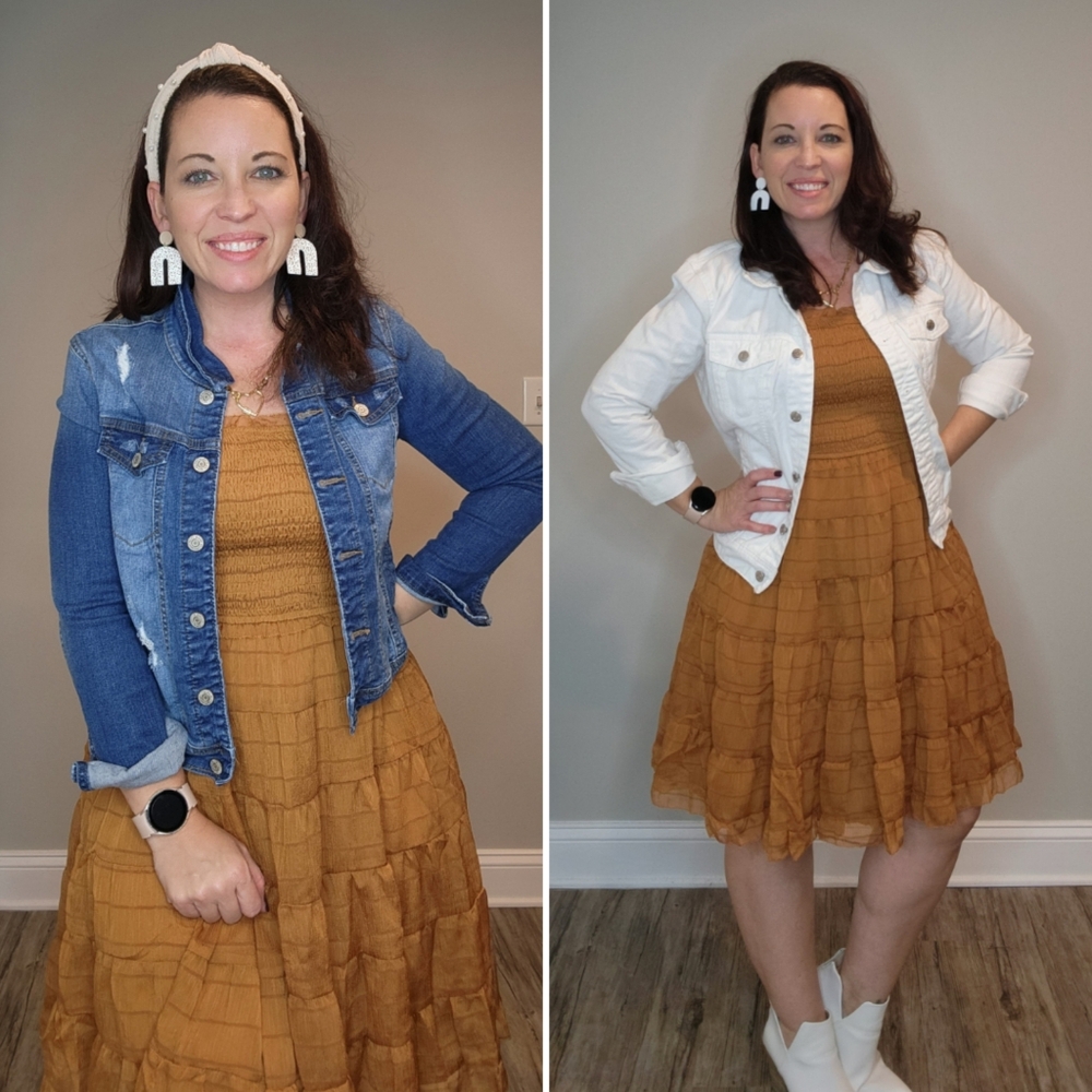 Falling For You Smocked Tiered Dress
